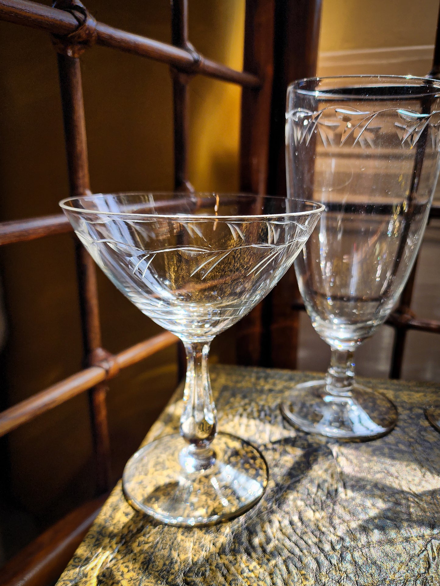 Vintage Crystal Reizart Glasses (by the each)
