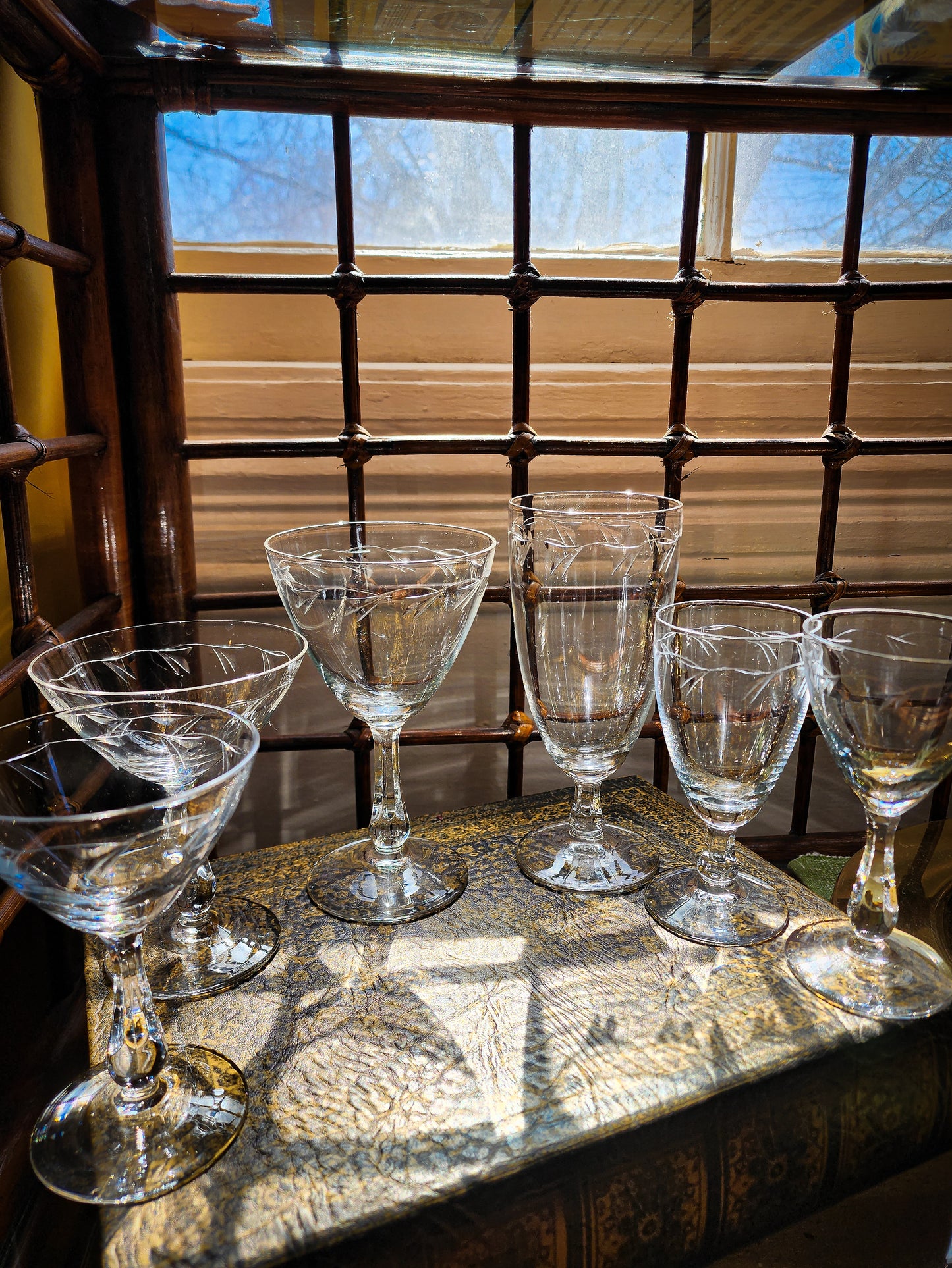 Vintage Crystal Reizart Glasses (by the each)