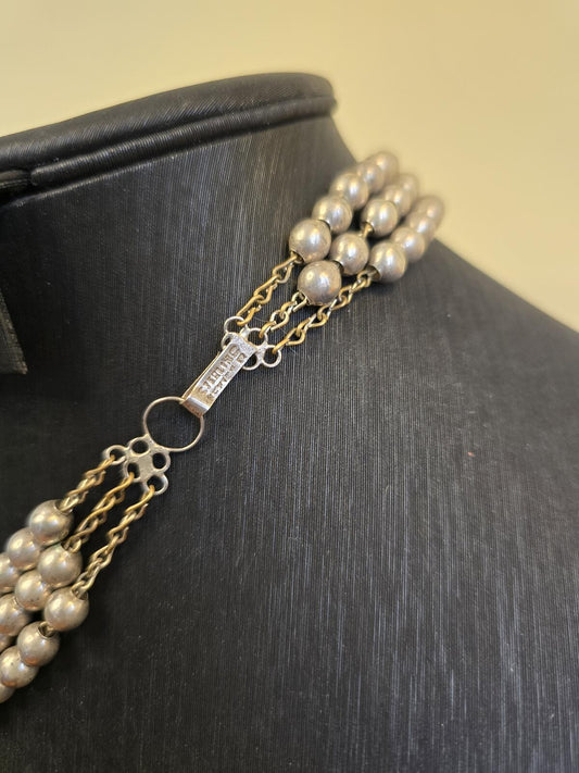 Antique Taxco Desert Pearls Native Mexican Jewelry