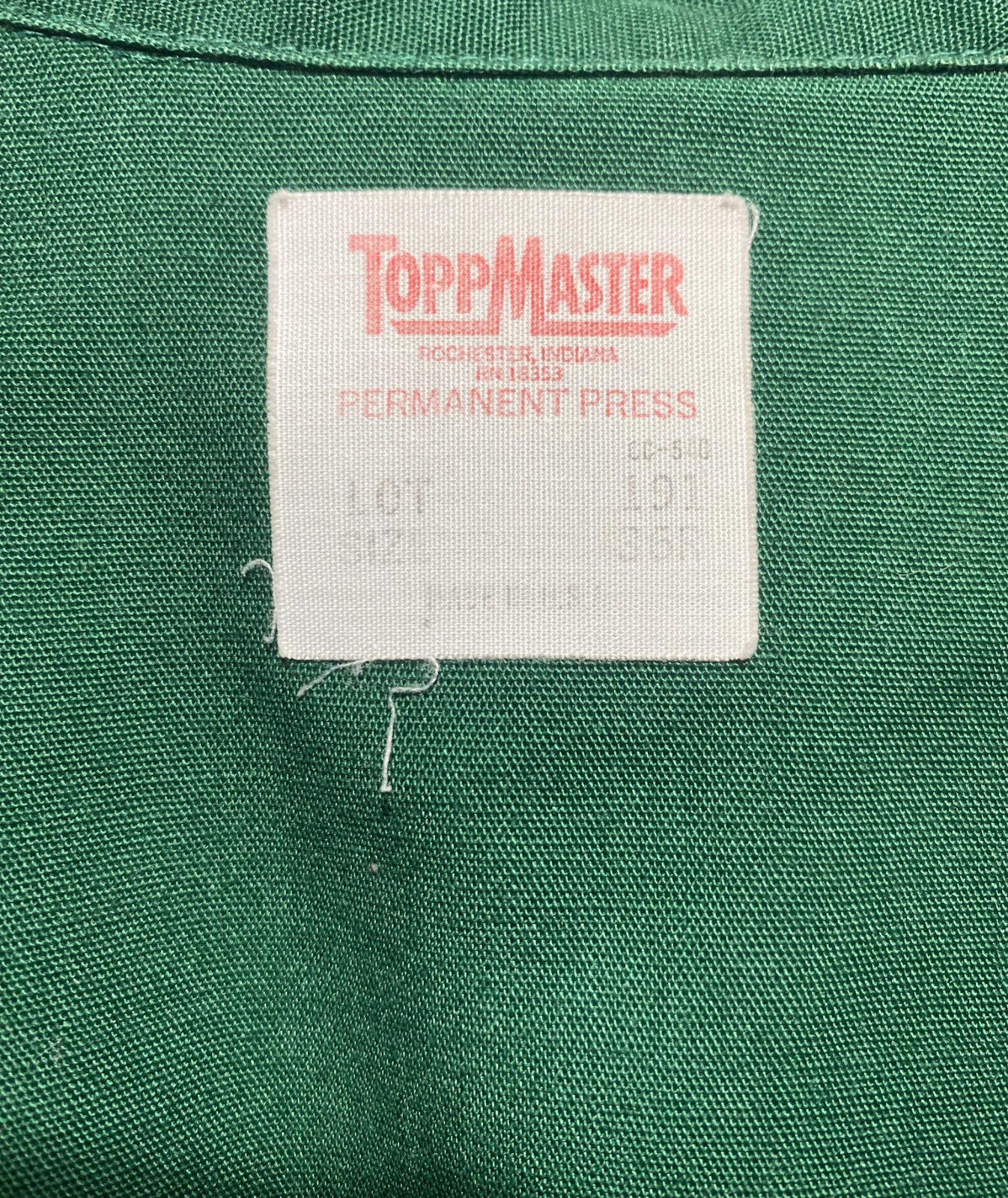 Vintage 70's Green FTD Utility Jacket