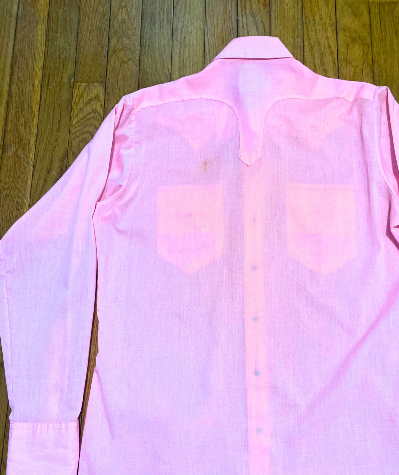 Vintage 70's Rockmount Light Pink Western Snap Shirt