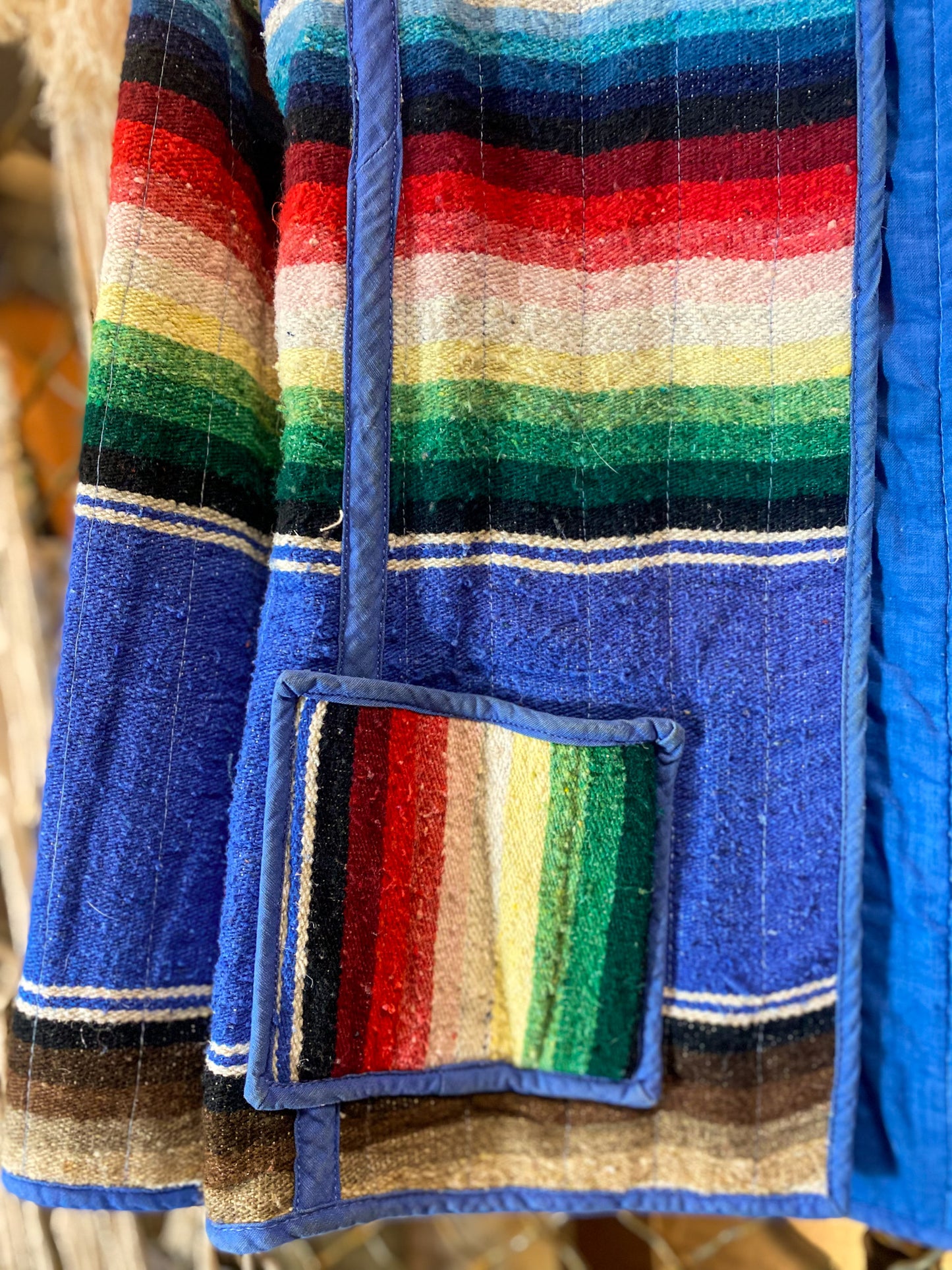 Vintage 70's Serape Quilted Jacket