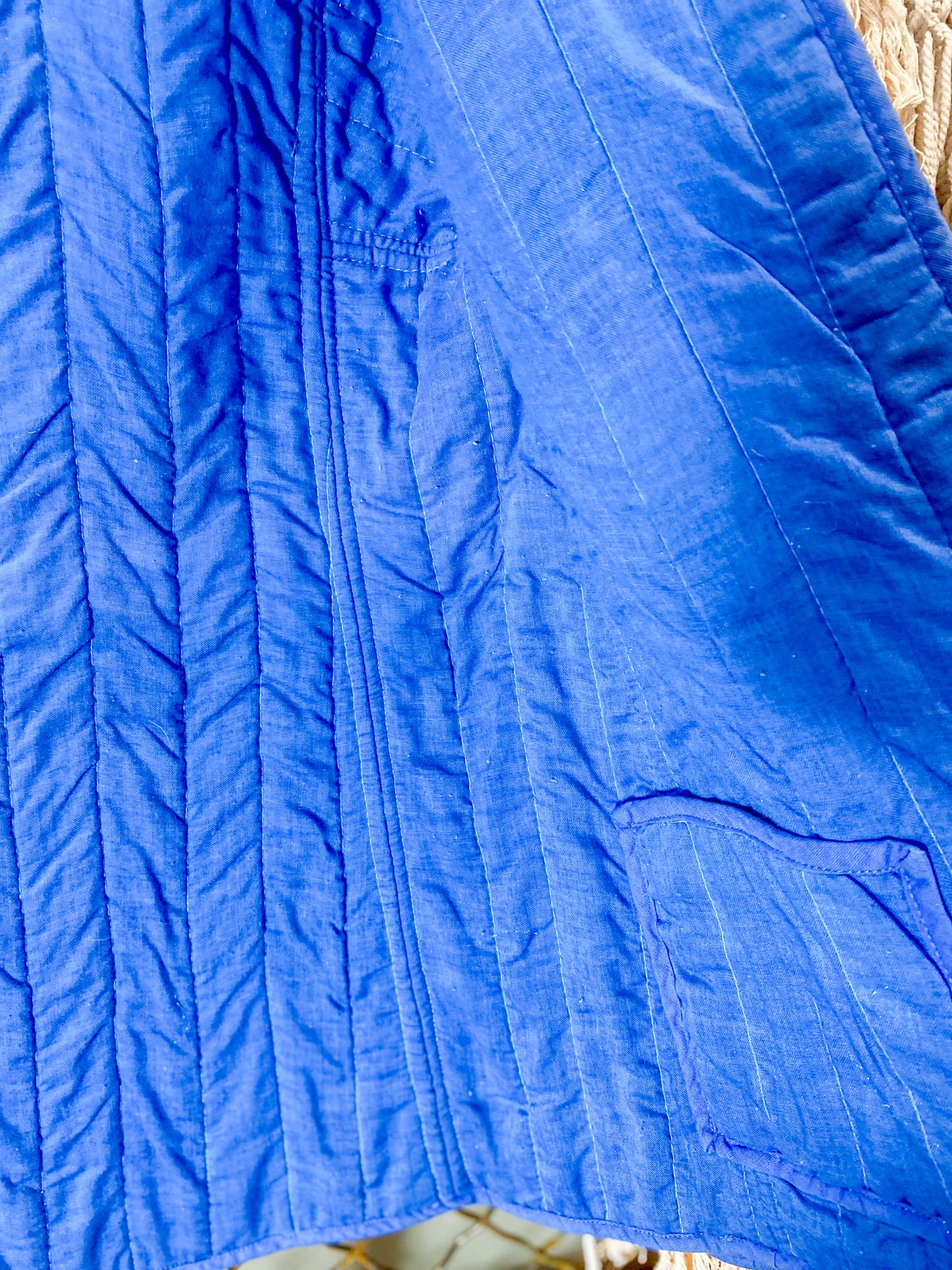Vintage 70's Serape Quilted Jacket