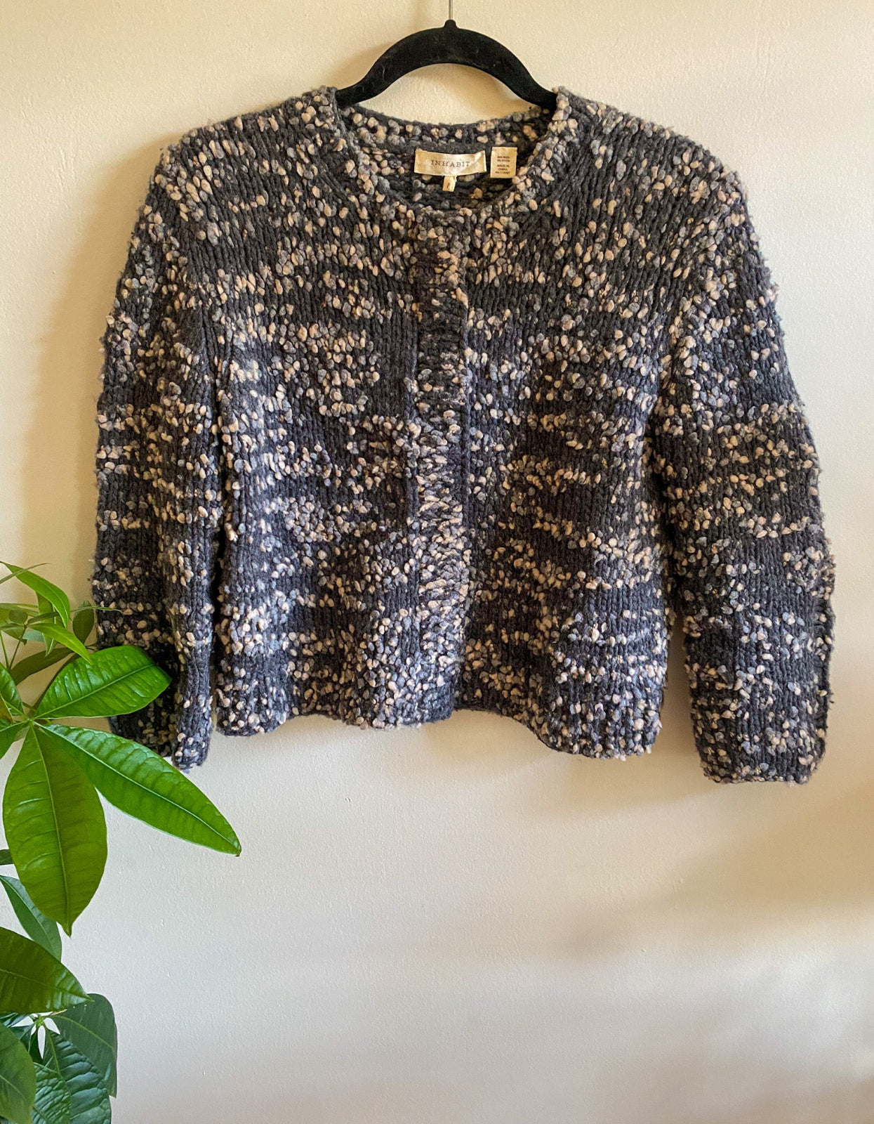 Inhabit Chunky Wool-blend Cardigan Sweater