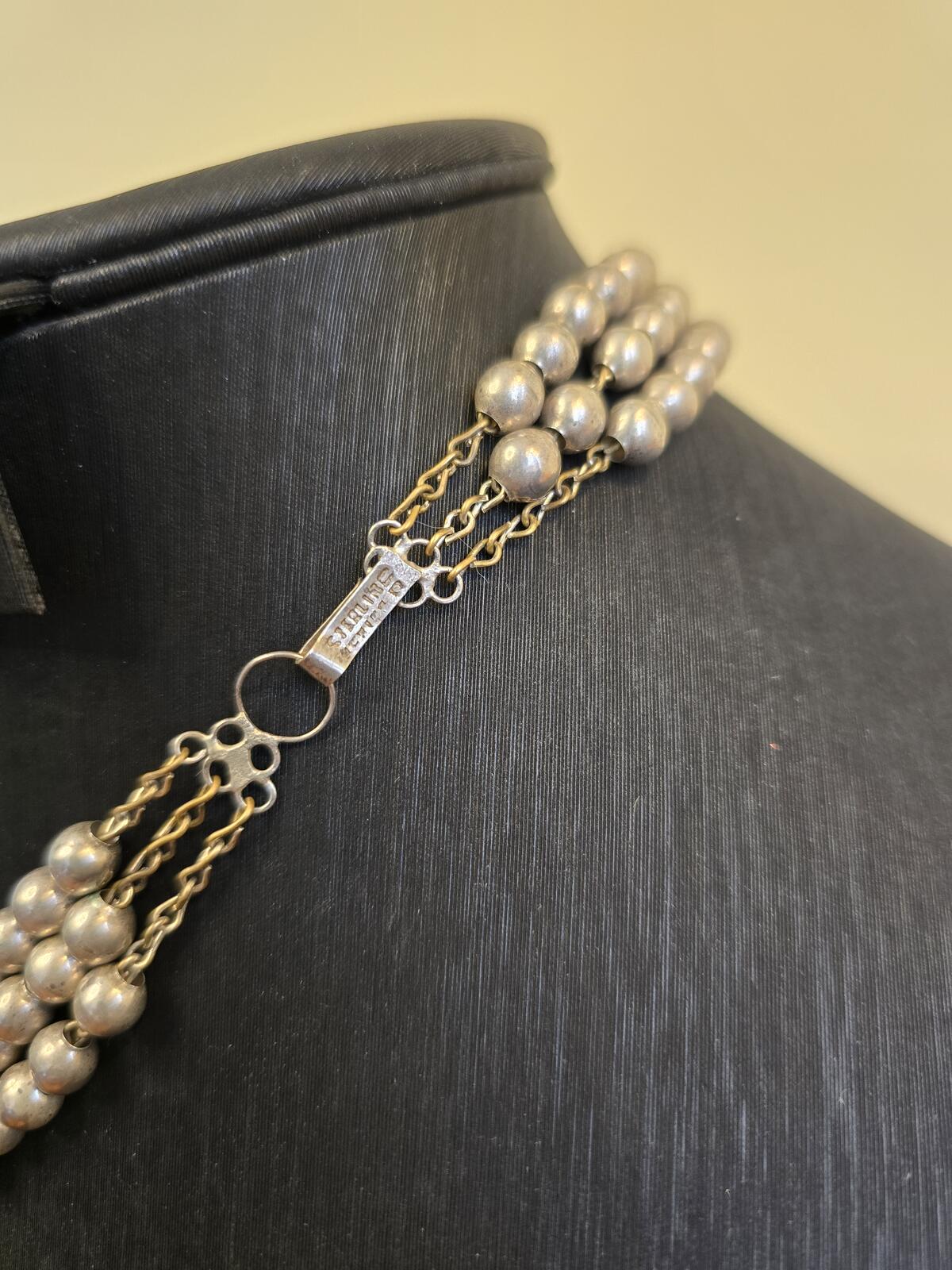Antique Taxco Desert Pearls Native Mexican Jewelry