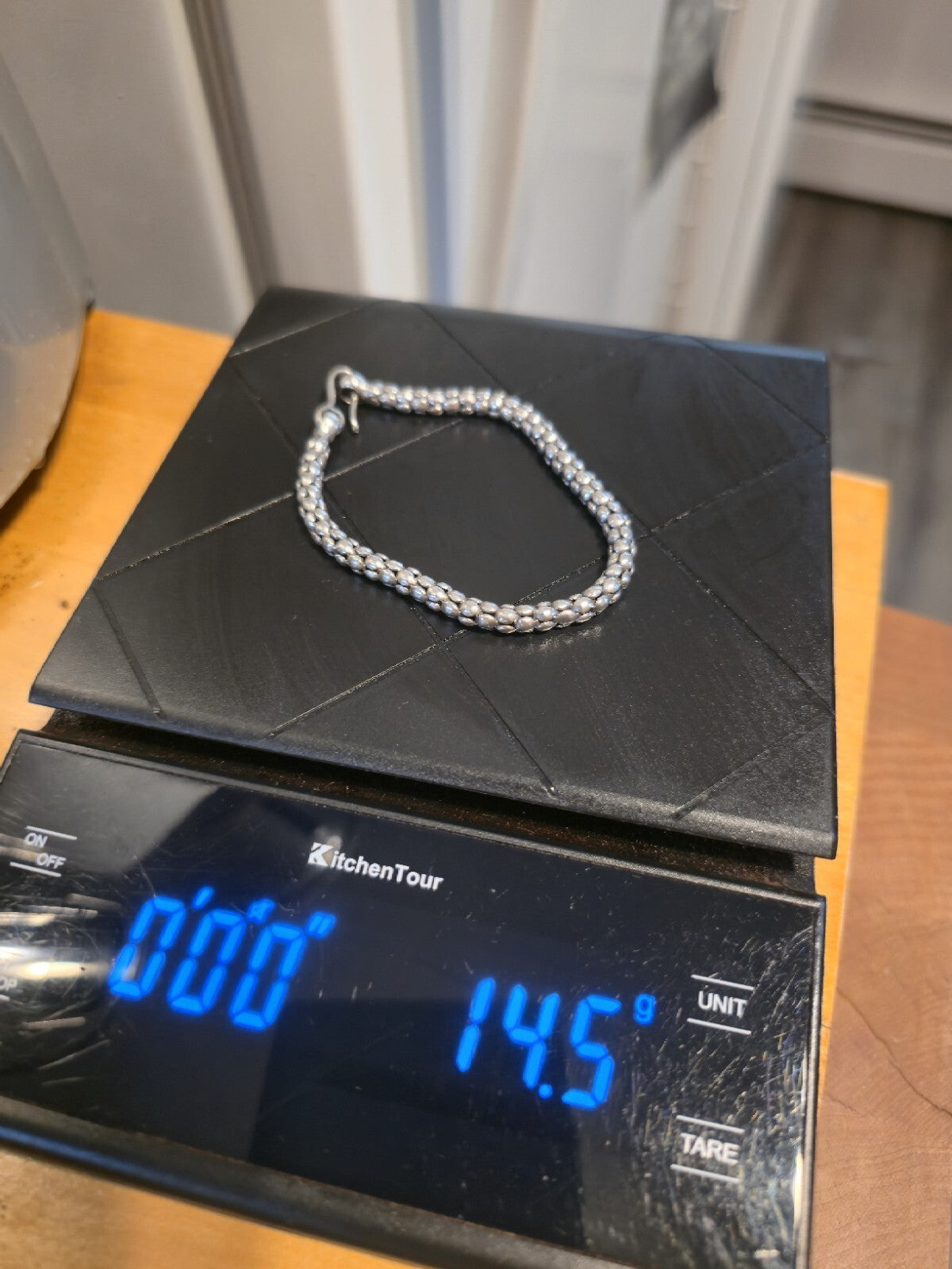 Lagos Caviar Style Vintage Sterling Silver bracelet 7.75 Inches 14.5 Grams
