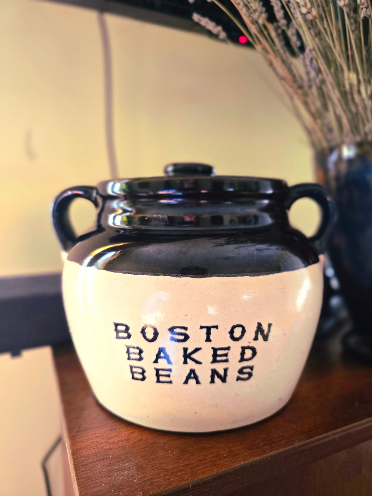Vintage Boston Baked Beans Crock