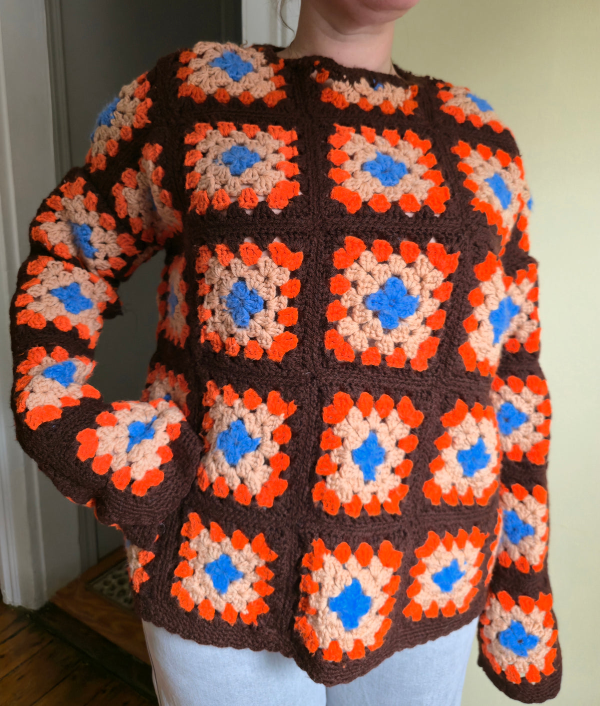 Granny Squares Sweater