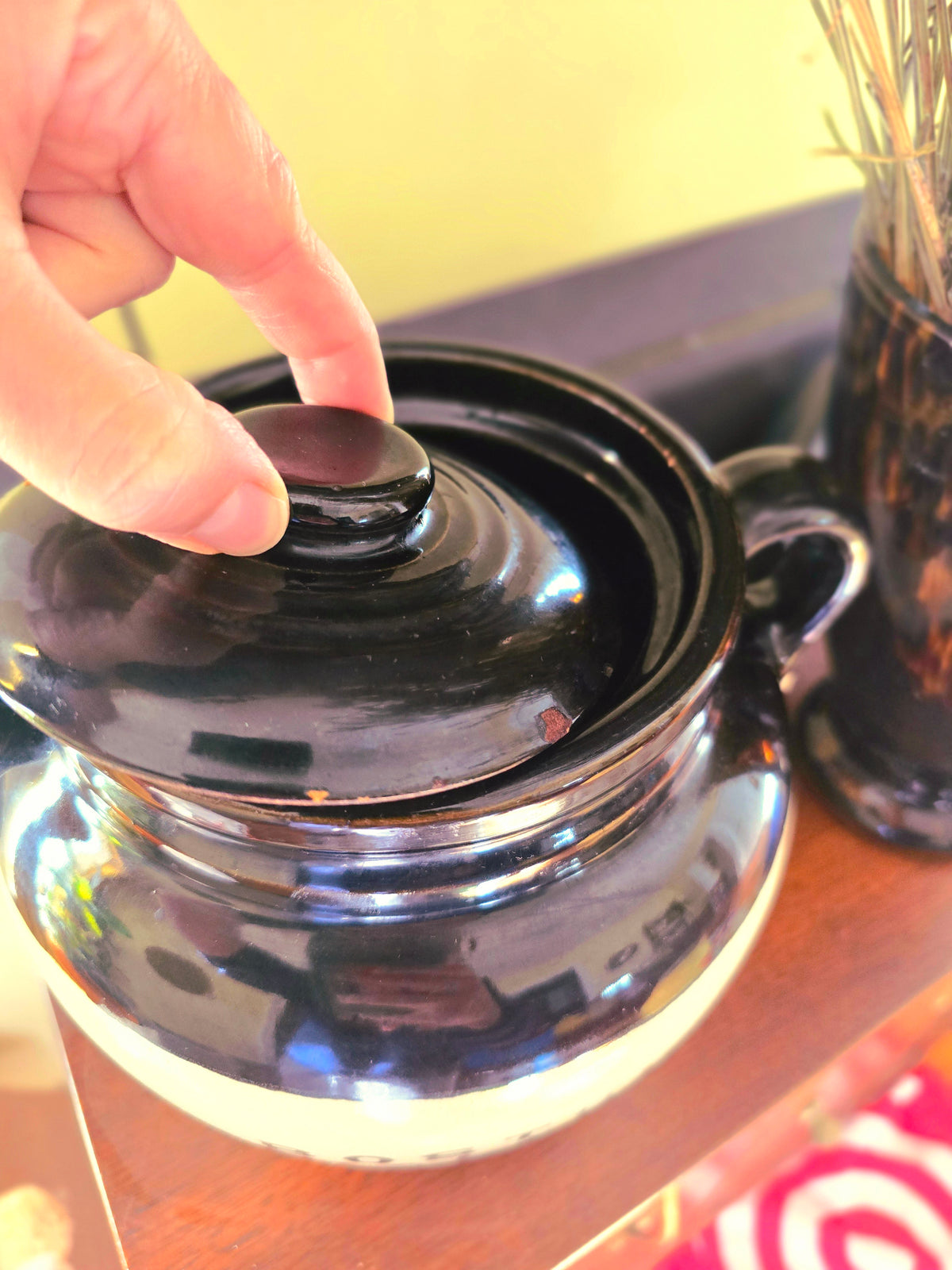 Vintage Boston Baked Beans Crock